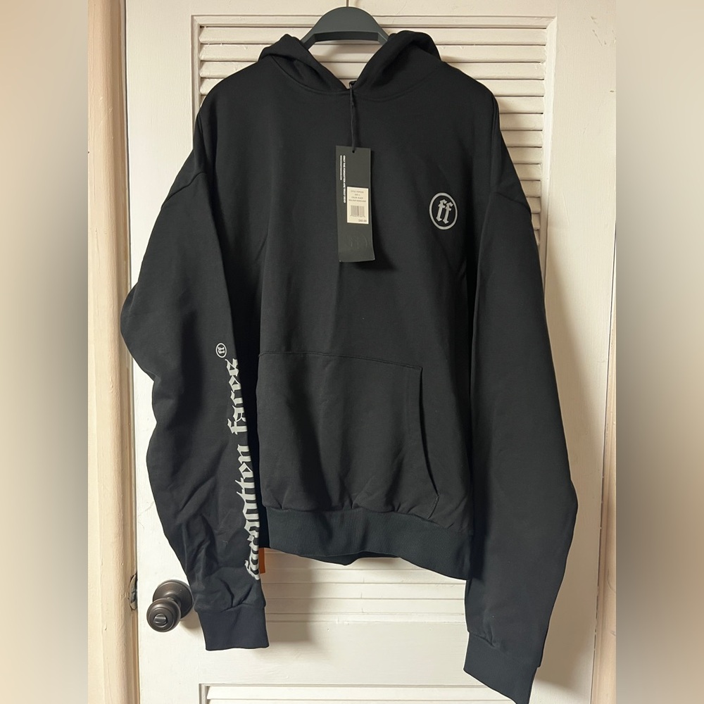 Men´s hoodie // Forgotten Faces / Rivals Ultra Heavy Cotton Box Hoody black